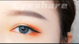 (COD)GEM Seri softlens lensa mata penuh gaya dan cantik softlens color lensa kontak Hydrating and comfortable to wear diameter 14.0MM