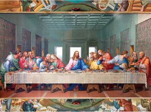 500/1000 Pcs Last Supper Jigsaw Puzzle Puzzle Anxiety Relief Toy Bedroom Home Wall Decor Gift for Adult Friend