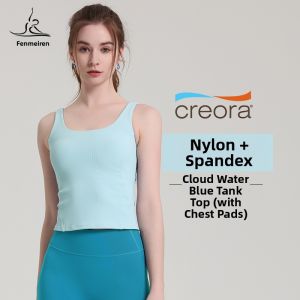 FANMEIREN | Removable Padding Sleeveless Outdoor Yoga Top