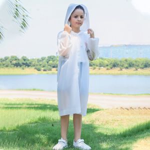 EVA One-Piece Rain Poncho for Kids Suitable for Travel and School Raincoat YY6090