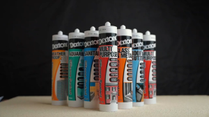 LEM SILIKON SEALANT DEXTONE WEATHERPROOF NETRAL 300 ml - Tahan cuaca extrem