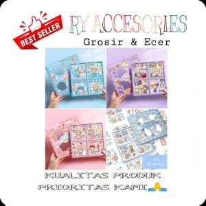 RY - Sticker botol minum 2D plastik anti air / sticker botol minum motivasi sticker botol minum tritan