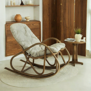 MEIQI | Natural Rattan Relaxing Swinging Chair