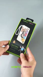 oraimo x Tahilalats Powerbank Toast 15 Boost OPB-1101 Fast Charging Charger Power Bank 10.000mAh 15W Fast Charging Type C Cute Pastel Colors