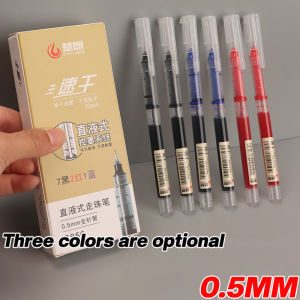 0.5mm Black/Red/Blue Pen Signing pen neutral pen water-based pen Gel PenStudent Writing ​Stationery Supplies (1pcs)