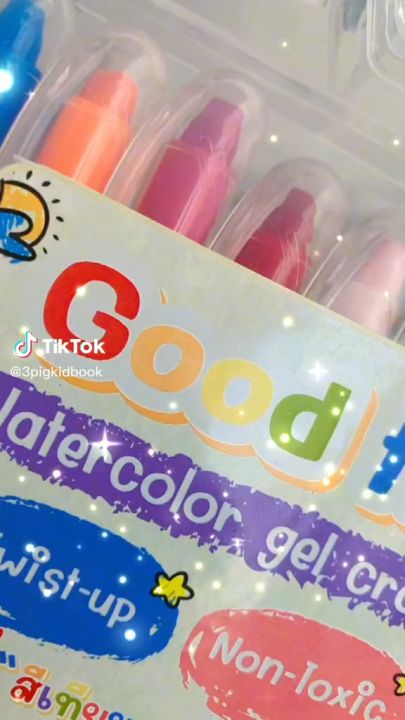 สีเทียนสำหรับเด็ก 📝สีเทียนเจล ️👦🏻 สีเทียนเกาหลี เช็ดออกได้ด้วยน้ำเปล่า ...