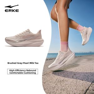 Erke | Lightning 5 Womens Lightweight Soft Sole Cushioning Wear-resistant Running Shoes
