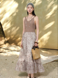 BADINA | Đầm Knit Sang Trọng Mẫu Mới Hè