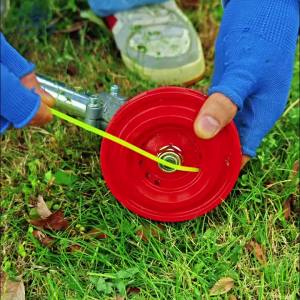 12PCs Pre-cut Square Trimmer Line 3.0mm*21cm Orange Red Grass Cutting Cord for Trimmer Head Garden Power Tool Accessories