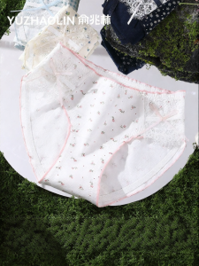 Yuzhaolin | Antibacterial Cotton Mid-rise Invisible Comfortable Briefs for Women