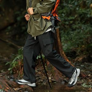 HetingHOME | Quần dài nam dáng rộng thoải mái Hetinghome mùa thu quần dài thường ngày cho cặp đôi quần leo núi ngoài trời quần áo công sở