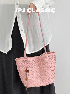 jpj | Summer Handwoven Leisure Commuting Basket Style Tote Bag