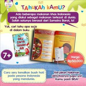 Family Buku Anak Aku Cinta Tanah Air El Hana Learning Kit / Buku Anak Kekinian / Buku Anak Murah / Buku Ilmu Pengetahuan