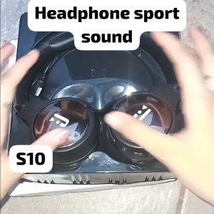 S10 HEADPHONE SOUND WIRELESS LIGHT BANDO BLUETOOTH BANDO MUSIK BLUETOOT BLUTUT BLUTOT SUPER BASS