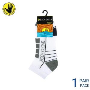BODY GLOVE COTTON SPANDEX ANKLE LENGTH SPORT SOCKS(1 pair) BG329