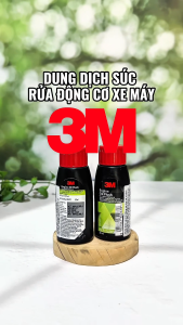 Phụ gia nhớt vệ sinh động cơ xe máy 3M 50ml 3M-EOF50 - Tẩy cặn carbon súc động cơ