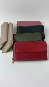 Touch Screen Mobile Phone Bag Shoulder Transparent Mini Wallet
