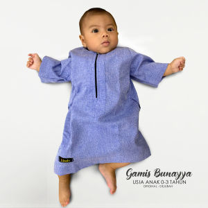 Dejubah - Gamis Bunayya jubah anak laki laki usia bayi 0 sampai 3 tahun premium bahan madinah