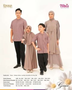 NIBRAS SARIMBIT TERBARU | BAJU COUPLE KELUARGA | GAIA ROSE ( SARIMBIT 2025 )