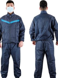 Waterproof Dustproof Workwear Hooded Separate Men Women Clothes Easy to Dry And Washable Protective Clothing for Work