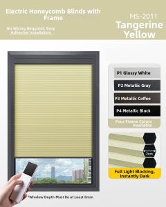 Smart Electric Honeycomb Shade Blackout Remote Control