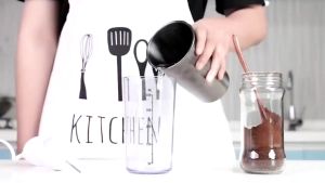 Milk Frother Mixer Minuman Frappe Powder Alat Pengaduk Kopi Pembuih Susu Pengocok Telur Handheld Blender Milk Frother Electric Mixer 15W Susu Kopi Foamer Elektrik
