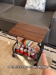 Storage Rack Small Cart Floor Standing Bedside Table Living Room Sofa Several Household Items Sorting Rack