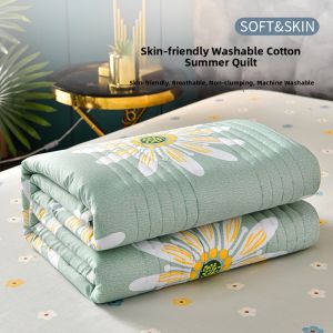 JIFANPAUL | Machine Washable Lightweight Summer Quilt 1 Person