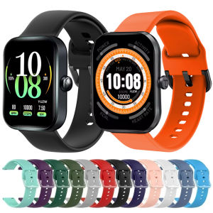 20 22mm Silicone Watch Strap For Haylou Solar 5/Ultra/Lite Band Watch 4 4S 2 Pro (LS02 Pro)/S6 R8 S8/RS4 Plus Bracelet Wristband