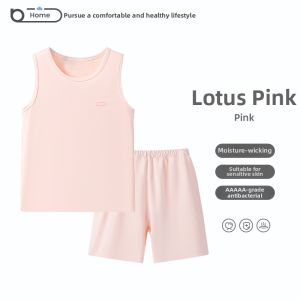 batubatu | Lightweight Sleeveless Sleepwear Set for Children