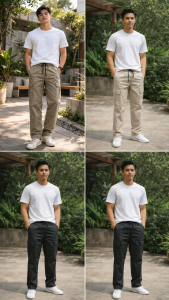 Vy Cargo Pants Six Pockets For men