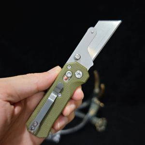 มีด​เดินป่า​ มีด​พับ​ วัสดุใบมีด: เหล็ก SK5 ความแข็ง: 58HRCวัสดุด้ามจับ: G10 สีดำ G10 สีเขียว G10 สีชมพู+ ใบมีด 10 ใบ​