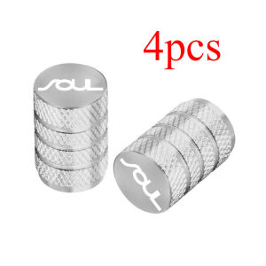 For KIA Soul Car Accessories 4pcs Car Wheel Tire Air Valve Caps Stem Cover Caps Airdust Covers with Brand