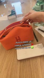 DEOBAGS TAS KOSMETIK / TAS MAKE UP KANVAS WETERPROOF / TAS MAKE UP DCW 66