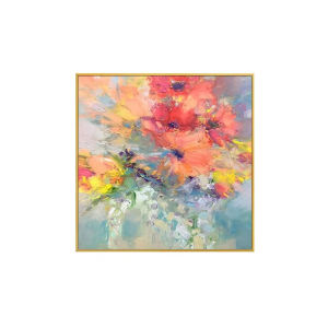 Jigsaw Puzzle for Adults 500/1024PCS Abstract Colorful Flower Artwork DIY Craft Home Wall Decoration Gift Idea Frameless