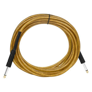 IRIN | RIN Cáp Guitar Dây Âm Thanh Che Chắn Chống Giảm Tiếng Ồn Jack Dây 3/6/10 M Dây Vải Kim Loại Cho Đàn Guitar Amp Phụ Kiện
