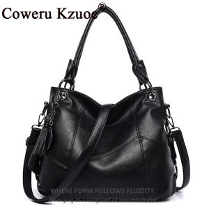 Soft Leather Mom Bag Large Capacity Crossbody Handbag
