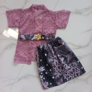 Kebaya Brokat Anak