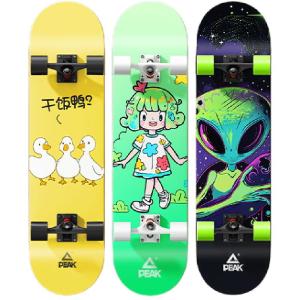PEAK | Beginner-friendly Double-Kick Skateboard