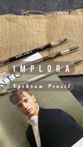 IMPLORA Pensil Alis 2in1 IMPLORA EYEBROW PENCIL 2.5g - All variant