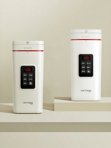 HATTIECS | Portable Mini Electric Heating Mug Thermos Auto Heat Cooking