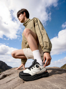 Warrior | Comfort BOA Adjustable Mens Hiking Shoes Slip-Resistant