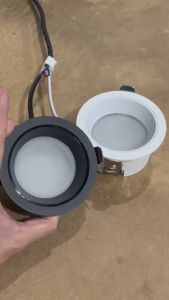 <3 COLOR> 9W ANTI GLARE EYEBALL LIGHT 240V RECESSED CEILING SPOTLIGHT