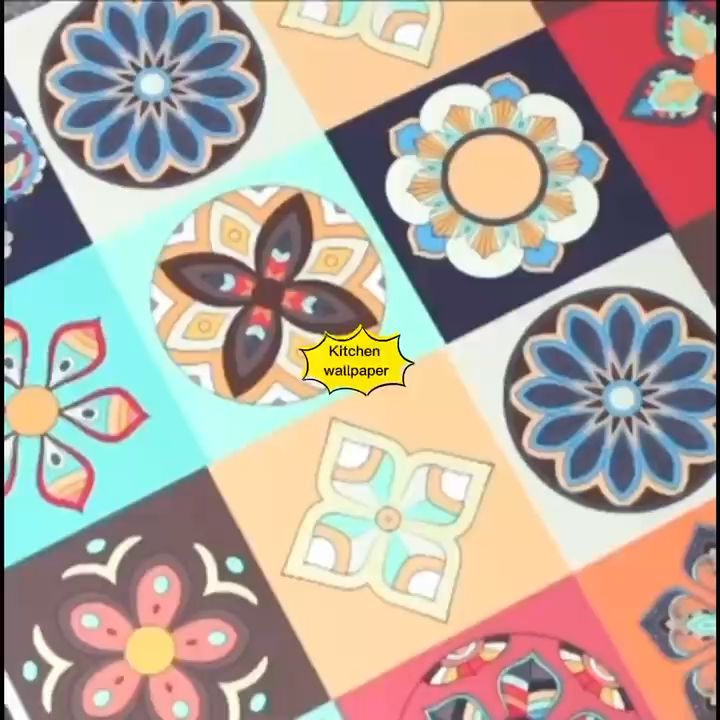 Kitchen Wallpaper selfadhesive waterproof fireproof oilproof pvctexture