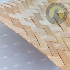 SEMPATI Besek Sirip Sarang Wallet Besek Anyaman Bambu Panjang Besek Anyaman Pelapis Sarang Walet Besek Kepang Bambu Sirip Walet