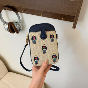 Túi Đeo Chéo Thêu Mùa Hè Nhỏ Gọn Cho Nữ Túi Điện Thoại Di Động Thời Trang Thường Ngày Túi Đeo Chéo Nhẹ Túi Xách Nữ