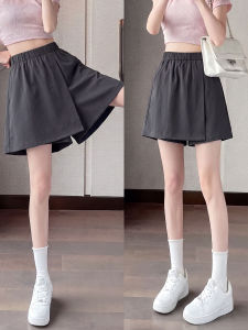 YAYANGREN | Summer Lightweight Quick-Dry High Waist A-Line Wide Leg Shorts