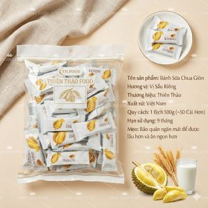 Bánh Xốp Giòn Sữa Chua Trộn Đủ Vị 1Kg SUVENO Thiên Thảo - DING DING FOOD