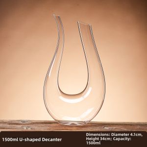 ZHUXI | Elegant Creative Decanter High End Crystal Glass