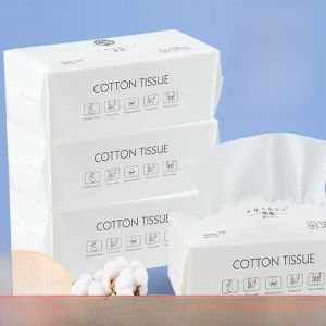 ผ้าเช็ดหน้าใช้แล้วทิ้ง Pure Extraction Beauty Cleansing Face Paper Towel ผ้าขนหนูทำความสะอาดผิวหน้าแบบอ่อนโยน